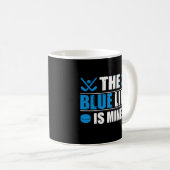 Hockey Blue Line Koffiemok (Voorkant rechts)