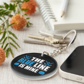 Hockey Blue Line Sleutelhanger (Voorkant Rechts)