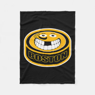 Hockey Boston Mass. Grappig Kind Volwassen Puck Sm Fleece Deken