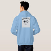 Hockey Box Zip down Hoodie (Achterkant volledig)