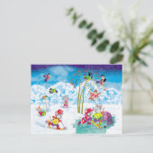 hockey briefkaart (Staand voorkant)