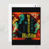 HOCKEY BRIEFKAART (Voorkant / Achterkant)