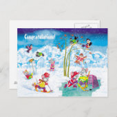 hockey briefkaart (Voorkant / Achterkant)