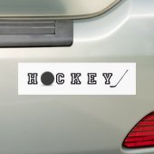 hockey Bumpersticker (Op auto)