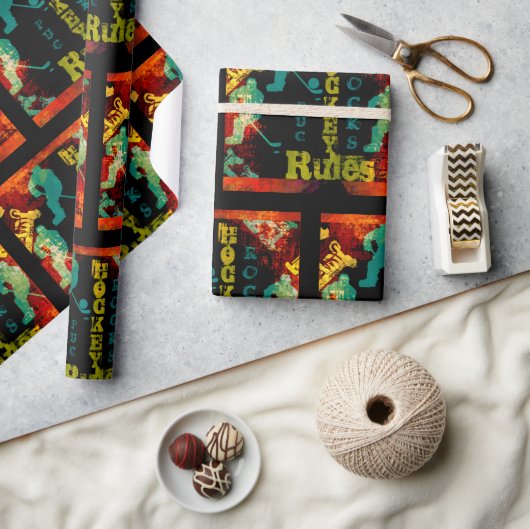 HOCKEY   CADEAUPAPIER (Crafts)