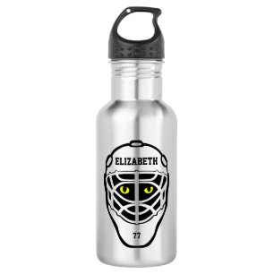 Hockey Cat Eyes Helmet Water Flacon Waterfles