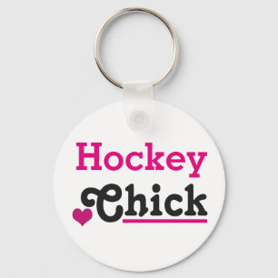 Hockey Chick Sleutelhanger