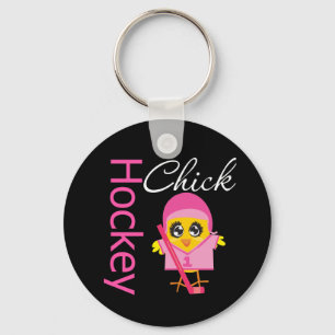 Hockey Chick Sleutelhanger