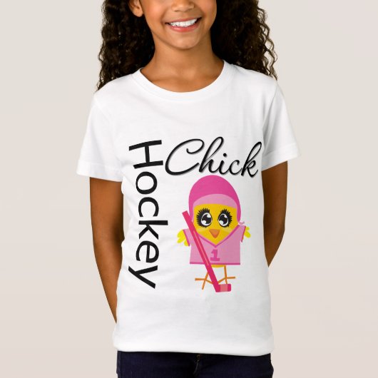 Hockey Chick T-shirt (Voorkant)