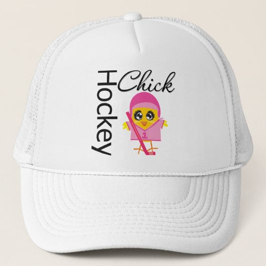 Hockey Chick Trucker Pet (Voorkant)