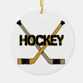 HOCKEY CHRISTMAS ORNAMENT (Voorkant)
