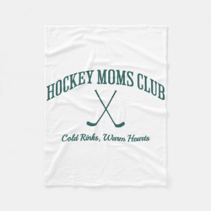 Hockey Club Speler Steun Hockey Moeder Fleece Deken