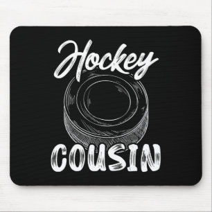 Hockey Cousin Mannen Ice Hockey Player Goalie Fami Muismat