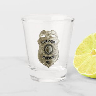 Hockey Creater Police Shot Glass Glas