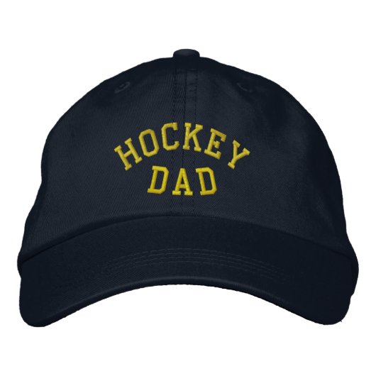 HOCKEY DAD Casquette brodé (Devant)