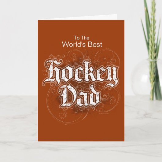 Hockey Dad Kaart (Voorkant)