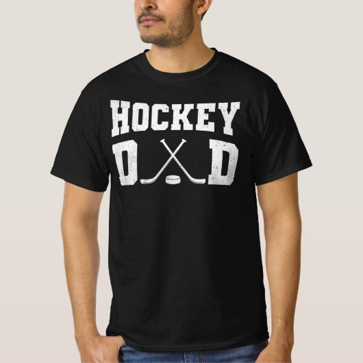 Hockey Dad Simple T-shirt (Voorkant)