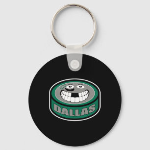 Hockey Dallas Texas Grappige Jongere Volwassene Pu Sleutelhanger