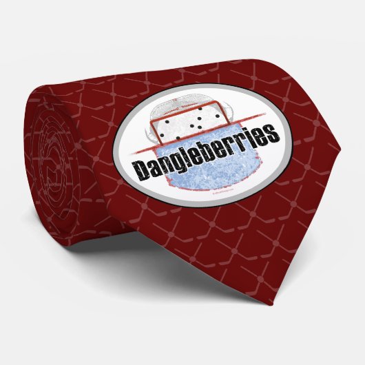 Hockey Dangleberries Stropdas (Opgerold)
