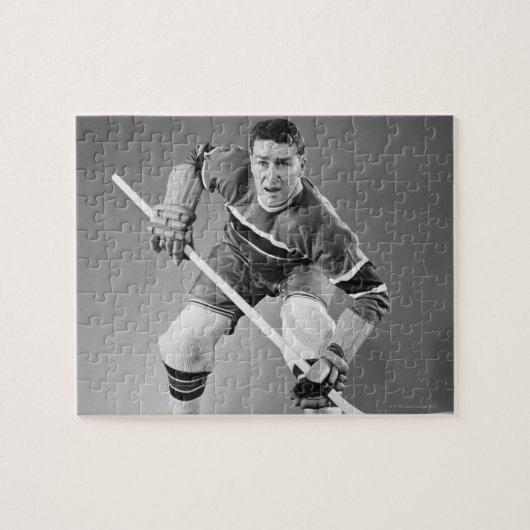 Hockey Defenseman Legpuzzel (Horizontaal)