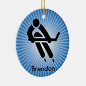 Hockey Design Ornament (Rechts)
