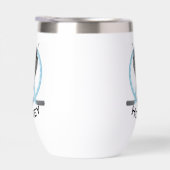 Hockey Design Thermische Wijn Tumbler (Rechts)