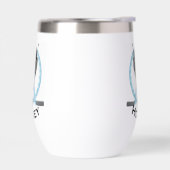 Hockey Design Thermische Wijn Tumbler (Links)