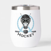 Hockey Design Thermische Wijn Tumbler (Voorkant)