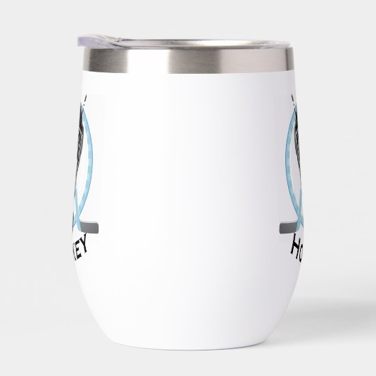 Hockey Design Vin Thermique Tumbler (Droite)