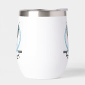 Hockey Design Vin Thermique Tumbler (Gauche)