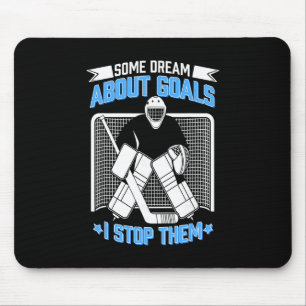 Hockey doelman ijshockey keeper Funny Hockey B Muismat