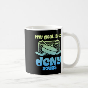 Hockey Doelman Ontkenning Grappig IJshockey Humor Koffiemok