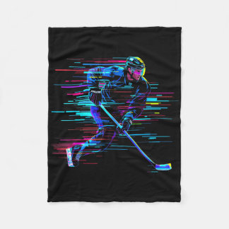 Hockey Dynamiek Fleece Deken