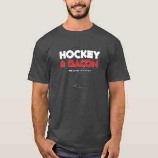 Hockey en Bacon T-shirt