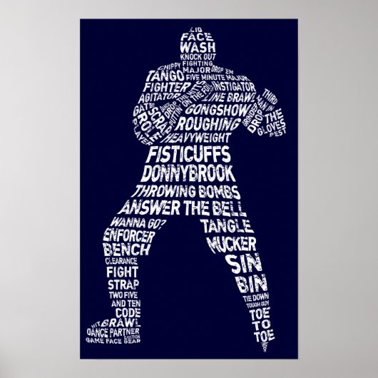 Hockey Enforcer Poster (Voorkant)