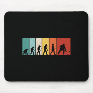 Hockey Evolution Retro IJshockeyspeler Mannen Jong Muismat
