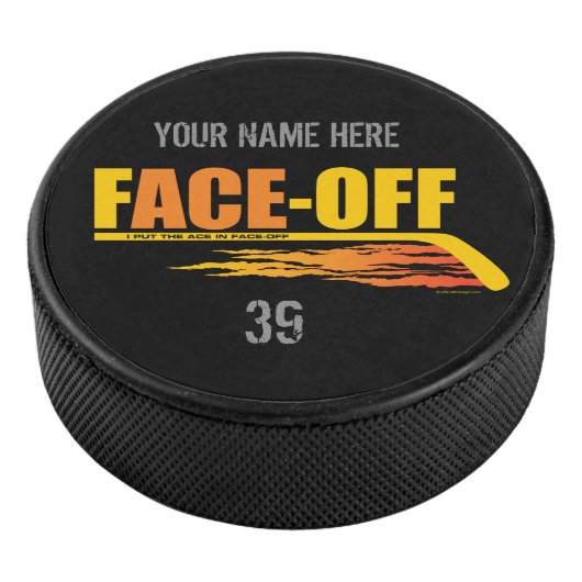 Hockey Face-Off Ace (persoonlijk) Puck (3/4)