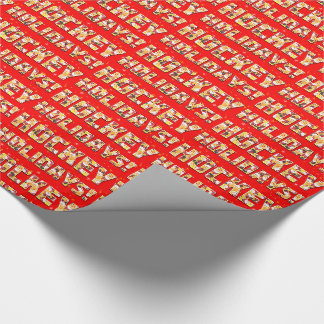 Hockey Feestdagen Xmas Gift Wrap met Sinterpatroon Cadeaupapier