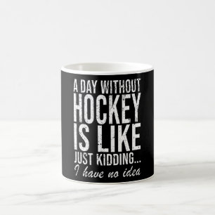 Hockey Field Hockey Sport Funny Gezegde Gift Koffiemok