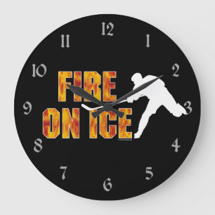 Hockey Fire on Ice Grote Klok