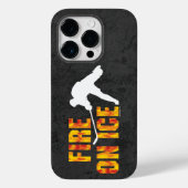 Hockey Fire on Ice Hoesje-Mate iPhone Case (Achterkant)