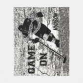 Hockey  Fleece Blanket (Voorkant)