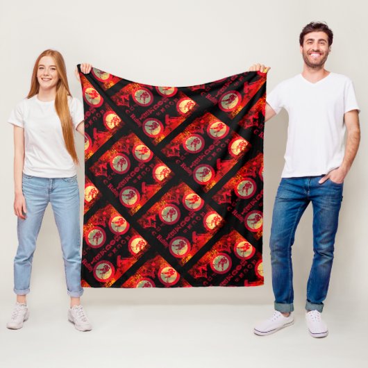 Hockey Fleece Deken (In situ)