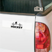 Hockey-frequentie Bumpersticker (Op Truck)