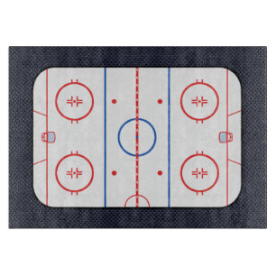 Hockey Game Companion Carbon Fibre Style Snijplank