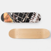 Hockey Gear Grunge Style Skateboard (Horizontaal)