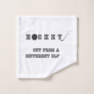 Hockey, gesneden uit een andere doek washandje