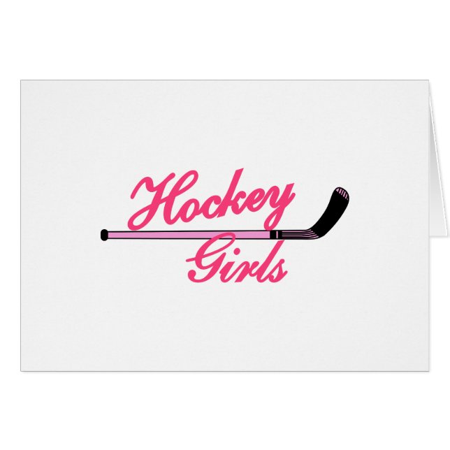 Hockey Girl (Voorkant Horizontaal)