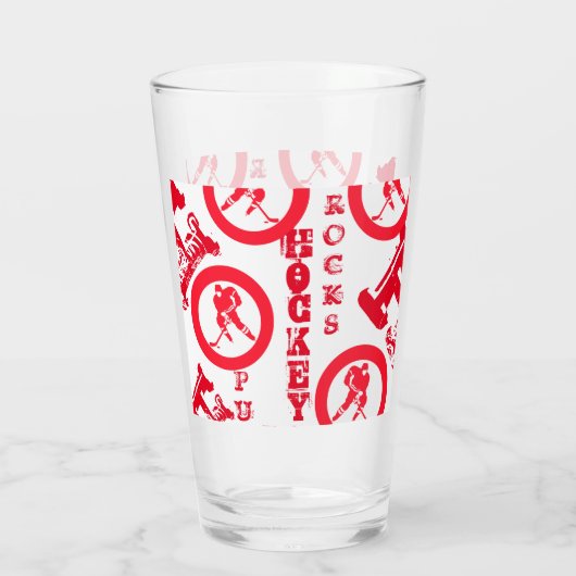 Hockey Glas (Achterkant)