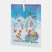 hockey glas ornament (Voorkant links)